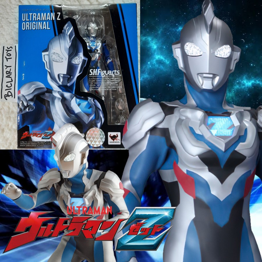 SHF Ultraman Z Original Regular Normal Form Bandai ORI Zero Trigger