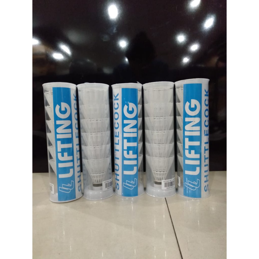 SHUTTLECOCK LIFTING 747 PLASTIK / BOLA BADMINTON LIFTING 747 PLASTIK / SHUTTLE COCK / KOK BULU TANGK