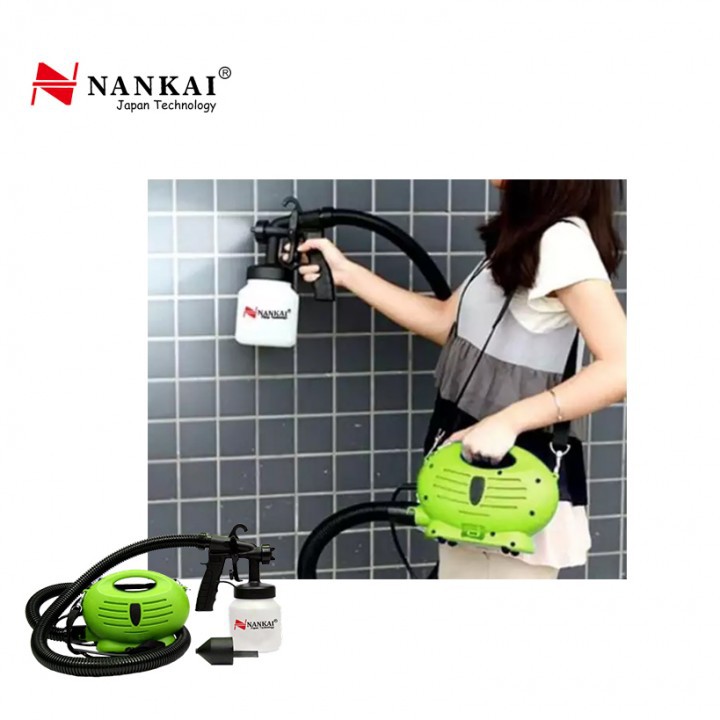 NANKAI Portable Spray gun Elektrik Bisa Untuk Penyemprot Disinfektan Paint Gun Elektrik Portable