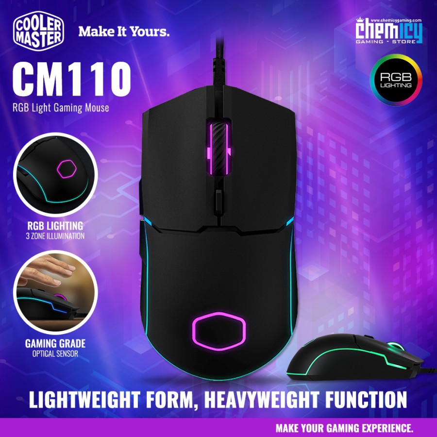 Cooler Master CM110 RGB Gaming Mouse