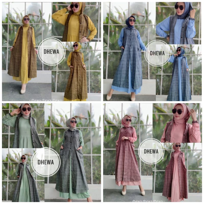 Set Gamis DHEWA Original