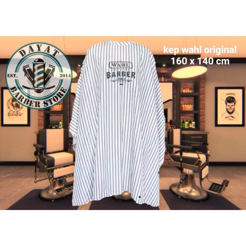 Kain cukur rambut original wahl barbercape premium kip barber kerodong kep