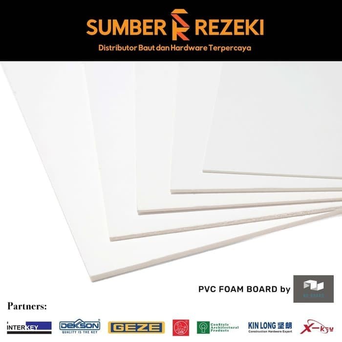 

PVC Board / PVC Foarm Board Tebal 10mm 60x40 cm | Keperluan Maket dll