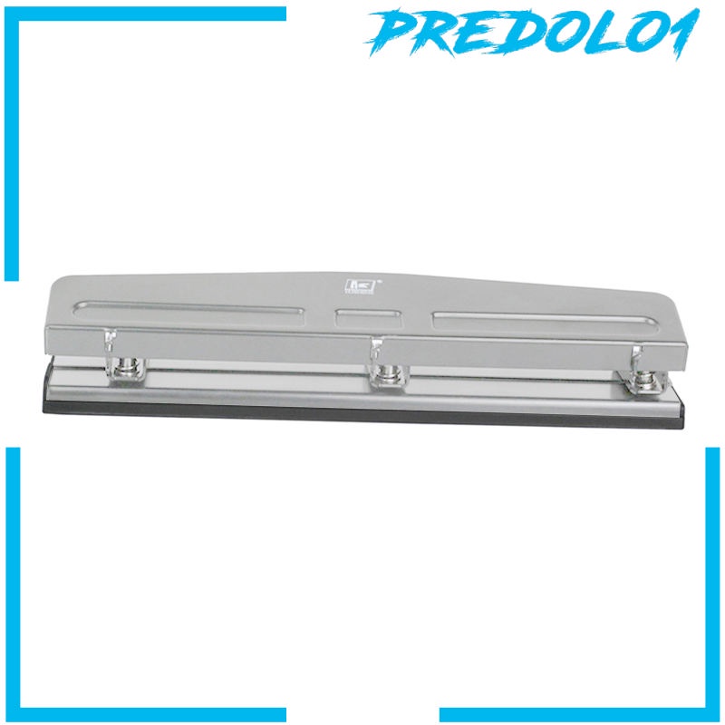 [PREDOLO1] Office Depot 3-Hole Paper Punch, 12 Sheet Capacity, Silver 3 Hole