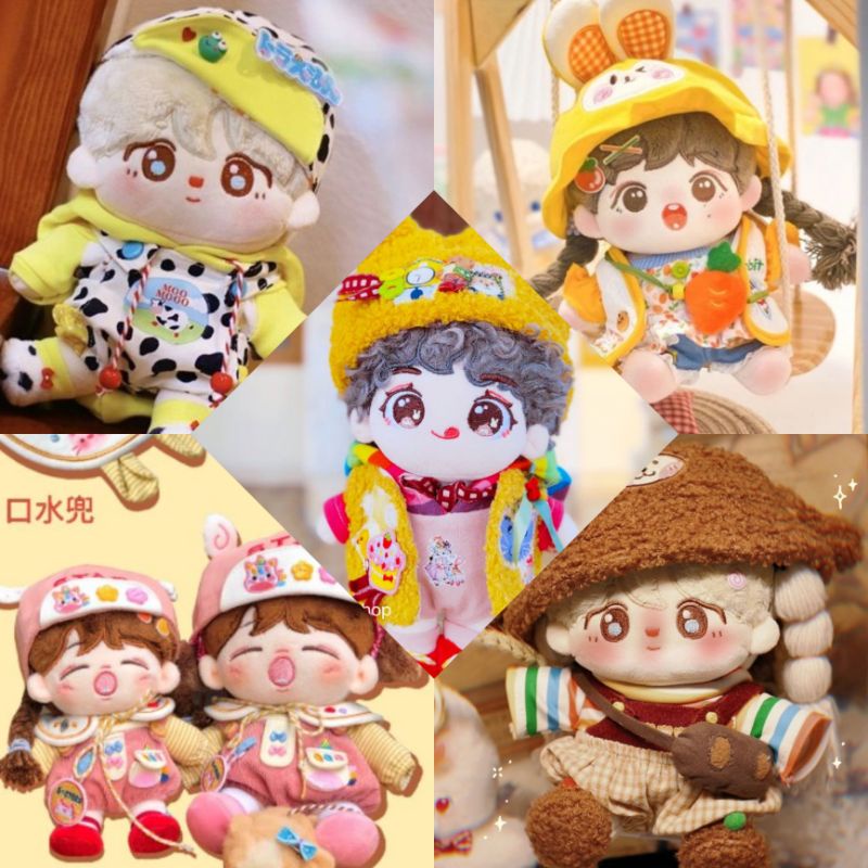 [READY] 20cm Kpop Doll Clothes Baju Boneka Impor China Seventeen NCT EXO BTS