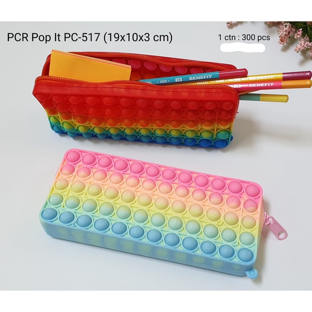 

TEMPAT PENSIL PEN CASE PC-517 FIDGET TOYS SQUISHY PEN CASE SLETING