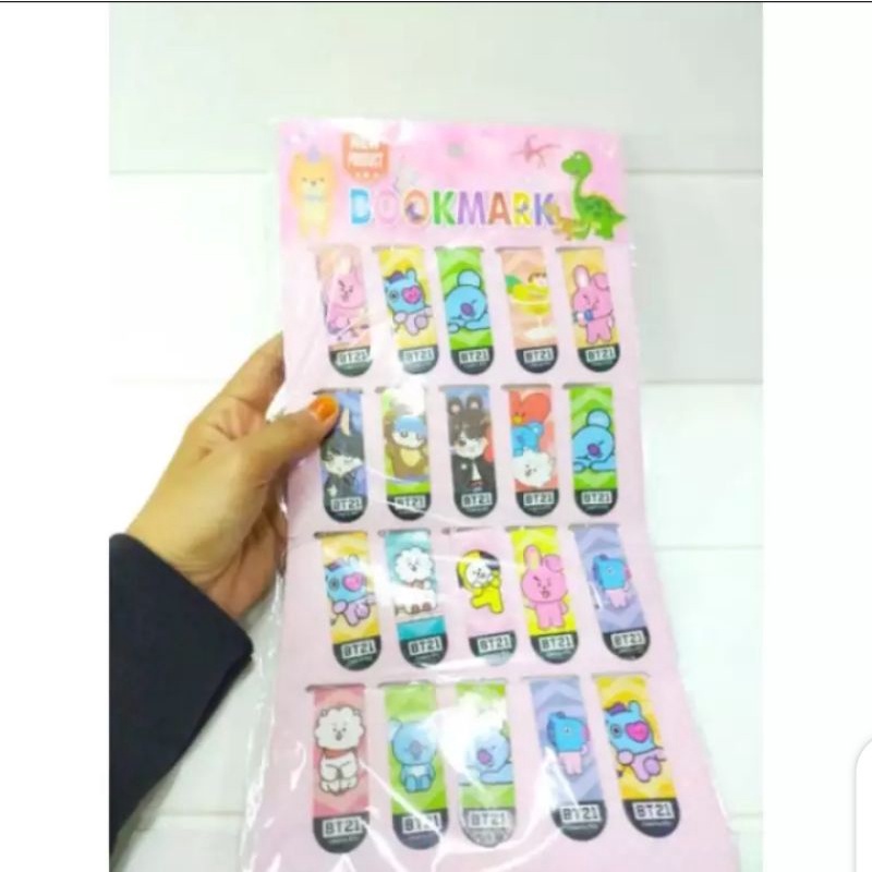 

pembatas buku bentuk lucu cantik dengan magnet