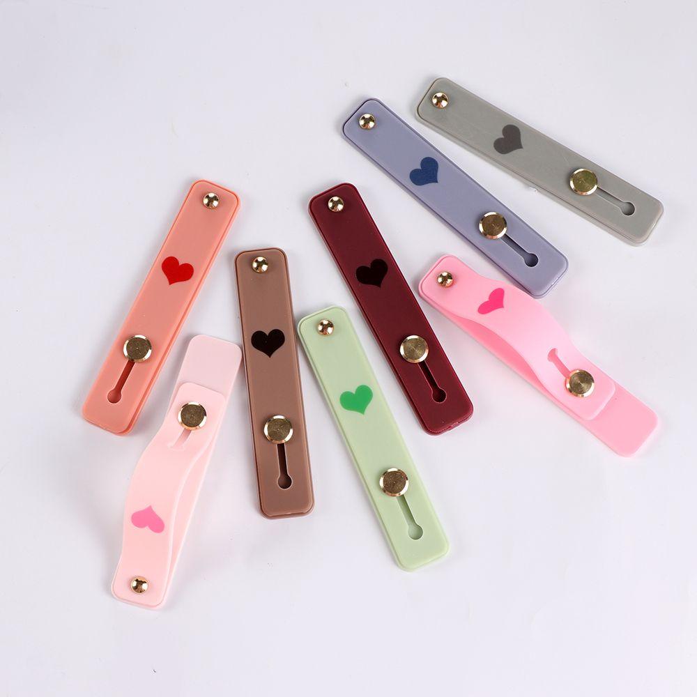 Suyo Phone Holder Candy Color Bracket Hand Band Grip Stand/Tempat Dudukan Pegangan