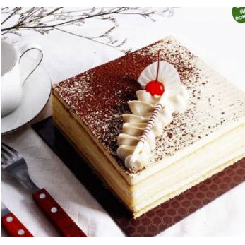 

Kue Ulang Tahun Ultah - Tiramisu Cake - Free Kartu Ucapan