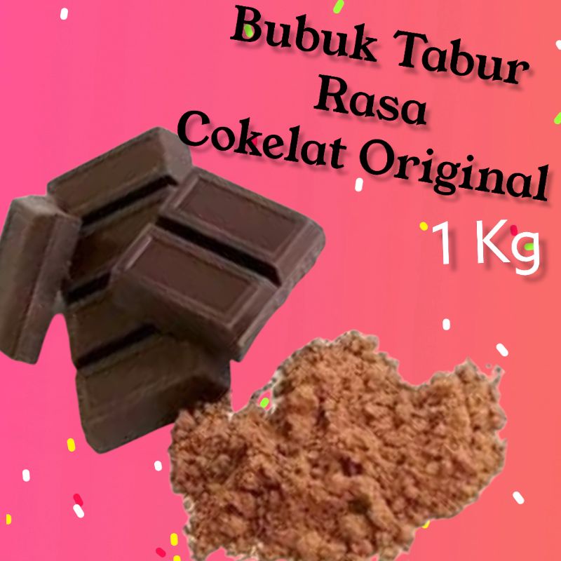 

Bumbu Tabur Rasa Coklat Original 1Kg Cokelat Seasoning Manis Bumbu Instan 1 Kg Bubuk Serbuk Kiloan Premium