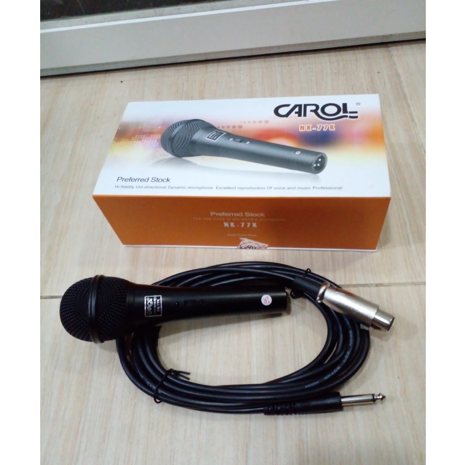 MIC MICROPHONE CAROL NK-77K mikrofon carol nk 77k 77 k