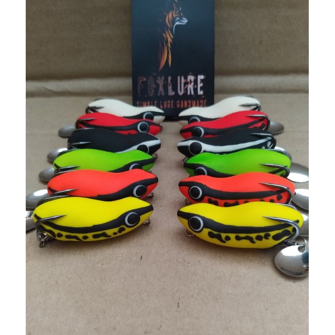 FOX LURE ANTABUR55 ORIGINAL. umpan mainan. umpan karet. umpan palsu. umpan gabus. umpan atas