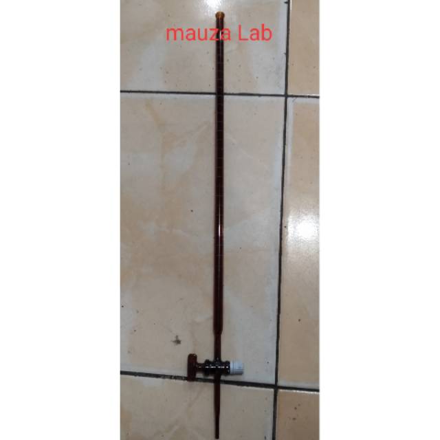 Buret 50 ml full amber grade A