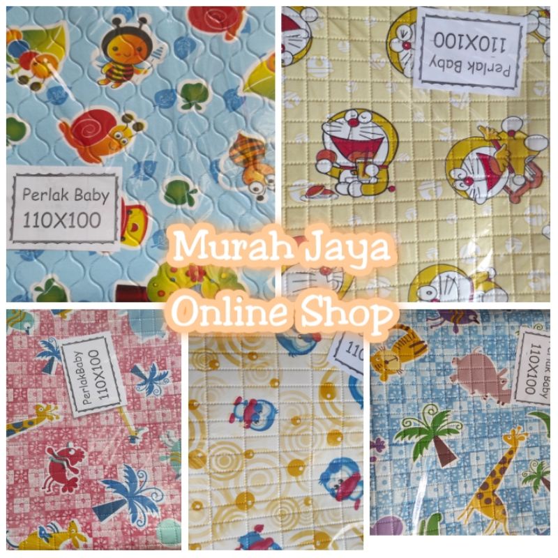 Perlak Bayi Lapis Pita 110x100 cm (Bebas Pilih Motif)