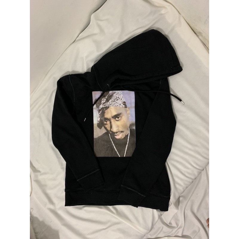 Hoodie 2PAC Original Black size S Unisex