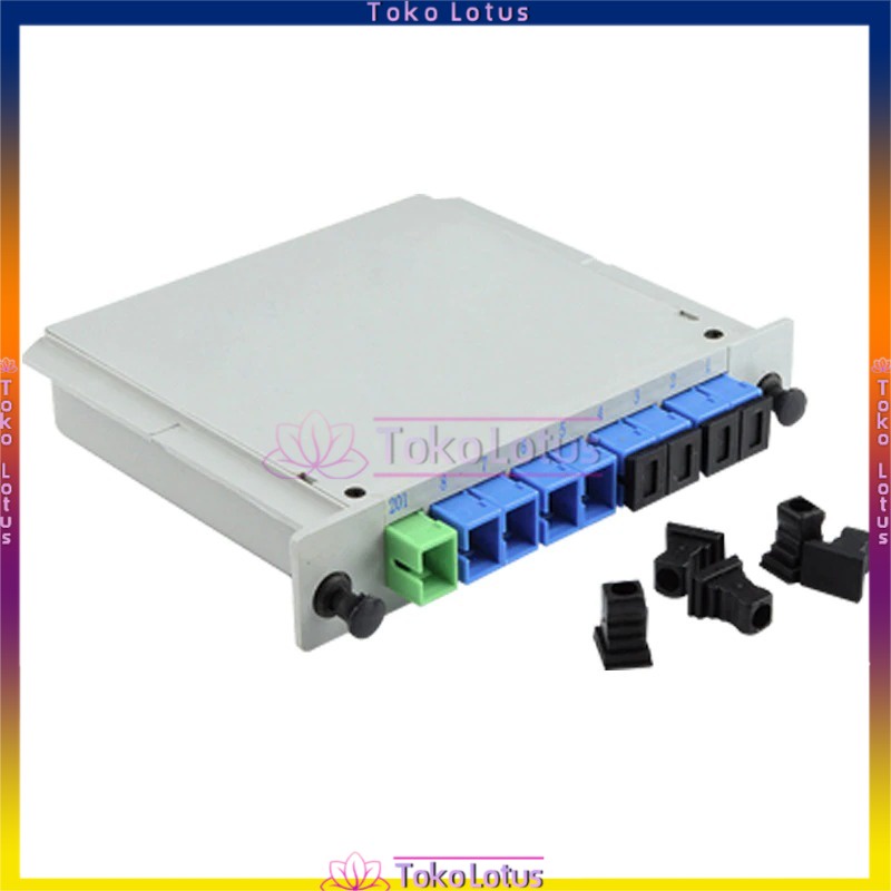 Fiber optik Passive Splitter Box 1 8 SC UPC Box Passive PLC 1:8 FTTH CATV Kosongan