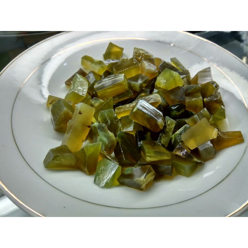 bahan batu akik idocrase bio solar Aceh