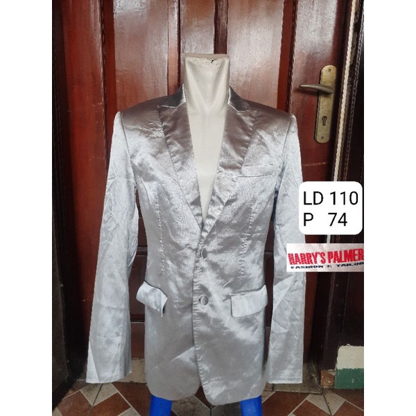 Harry's Palmer Silver Suit Jas Pria - preloved