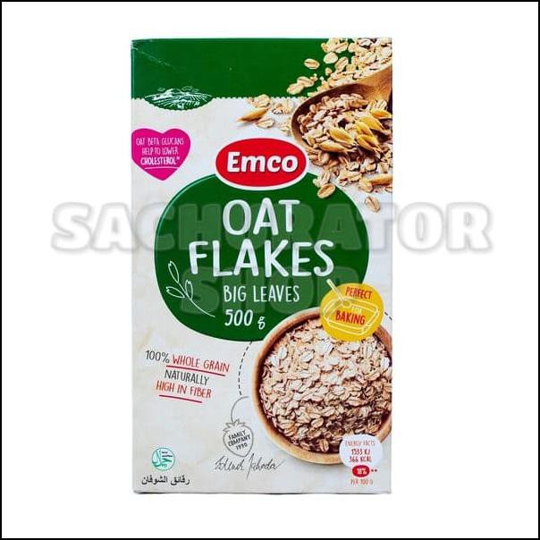 

SEREAL GANDUM OATMEAL UTUH EMCO EMKO OATS FLAKES BIG LEAVES CEREALS