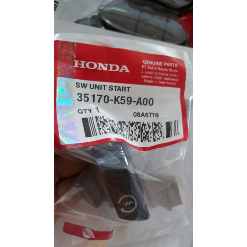 TOMBOL STATER VARIO 150/K59