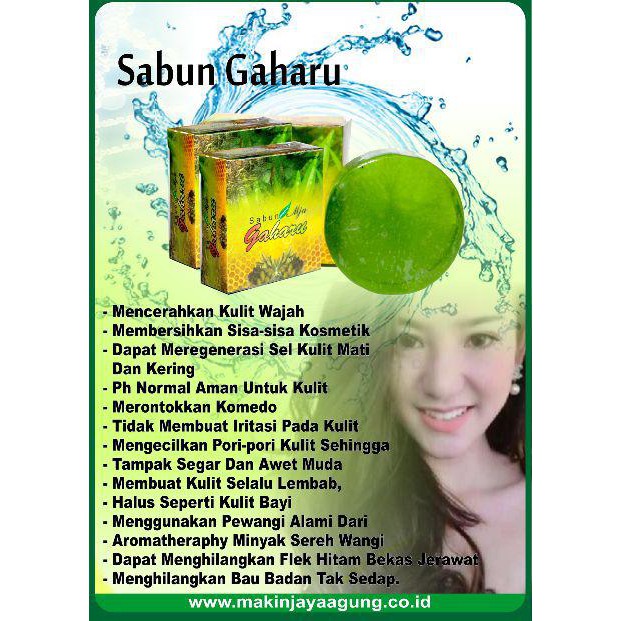 Sabun Wajah Gaharu MJA Original