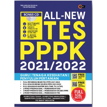 READY STOK CPNS - ALL NEW TES PPPK 2021/2022 (Plus CD) - cmedia - Guru Pendidik Medis Tenaga Kesehatan-1