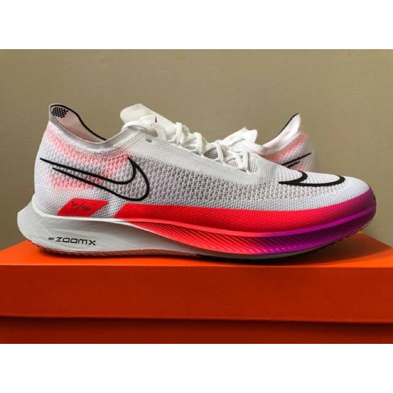 nike zoom x streakfly white red purple