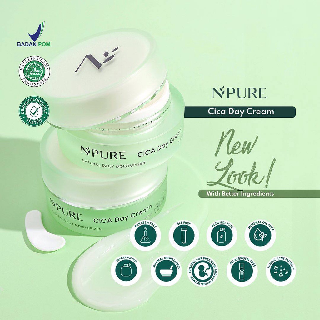 NPURE Day Cream Centella Asiatica (Cica Series)