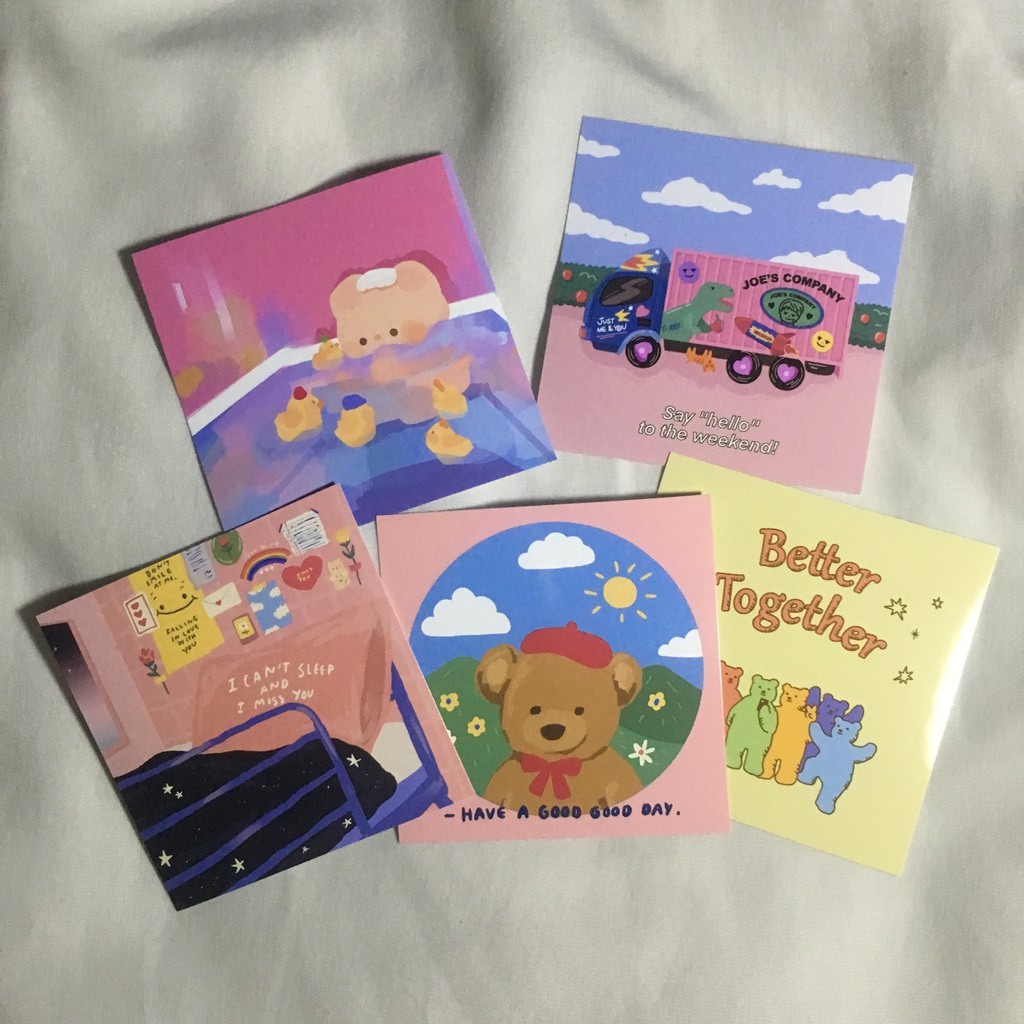 

STICKER POSTER MINI LUCU #KODE08