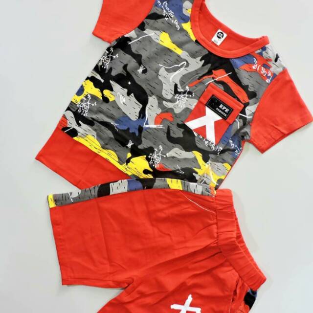 C288 - SETELAN ANAK IMPORT SET X-ARMY YELLOW (IMPORT)