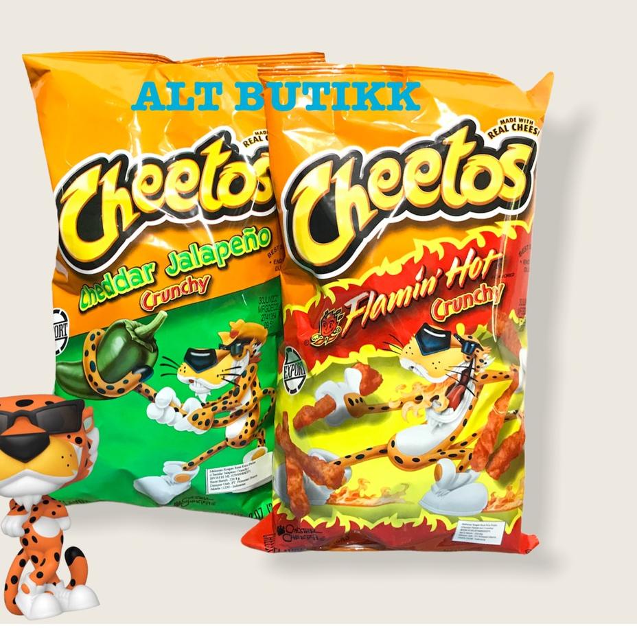 

SALE!!CHEETOS CRUNCHY CHEDDAR JALAPENO | FLAMIN HOT | MADE IN USA|RA7