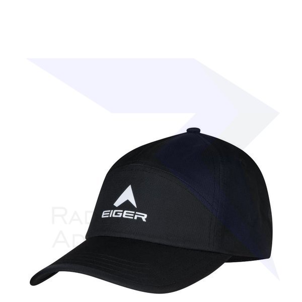 Topi EIGER1989 GRASSLAND NR 1.0 CAP Black Hitam 91000 7007 Original Cowok