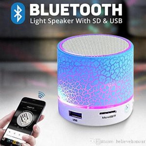 WBS A9 Bluetooth Speaker Mini led Portable Wireless Speaker BA SS086-3