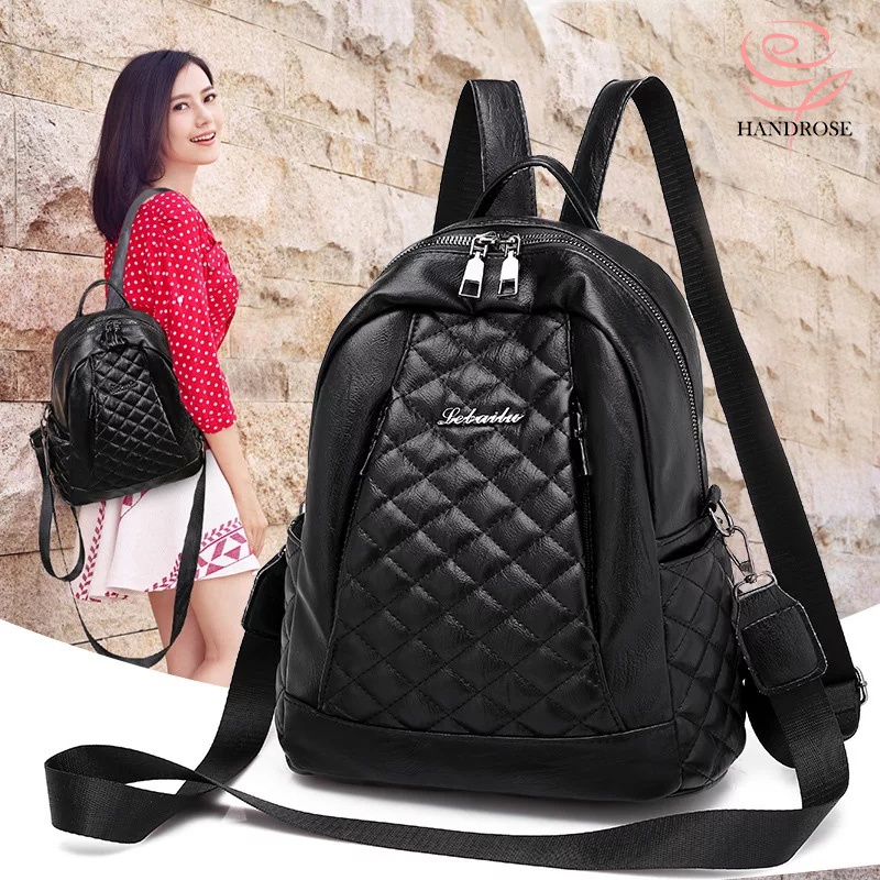 Handrose - Tas Wanita Terbaru / Tas Wanita Fashion / Tas Ransel Wanita / Tas Gendong Wanita