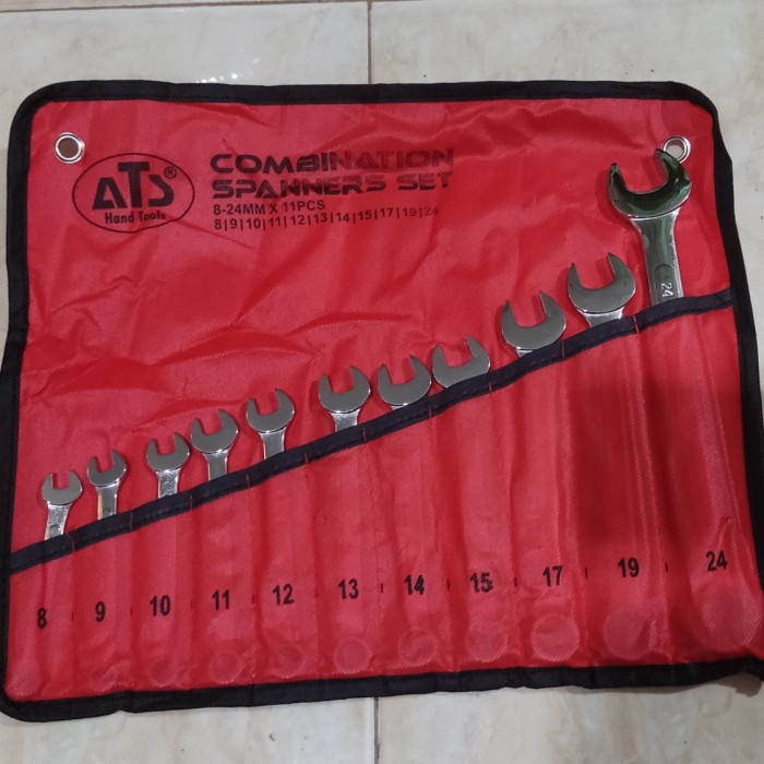 ATS kunci ring pas set 11pcs 8-24mm ORIGINAL