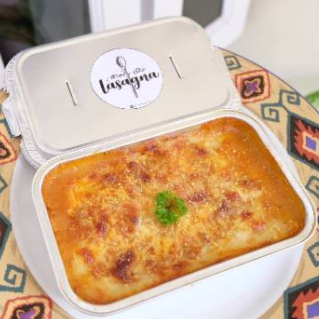 

Lasagna Panggang Beef Mozzarella (Personal Size)Won't Stop Lasagna