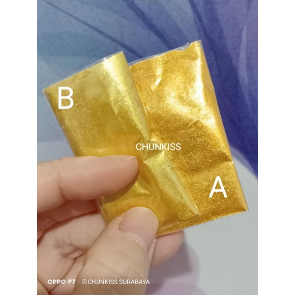 BUBUK GLITTER UNTUK CAKE - GOLD/EMAS