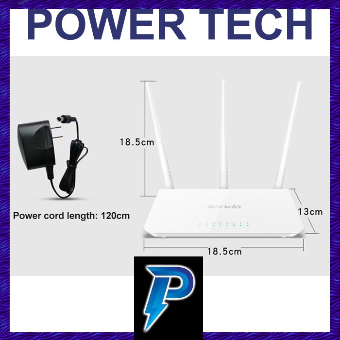 Tenda F3 Router Wireless Wifi 300mbps