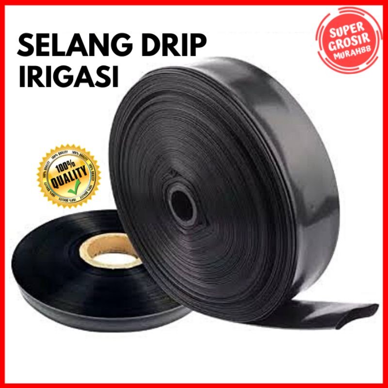 Selang Drip Ukuran 4 Cm 3/4&quot; 100 Meter / Kelapa Sawit *Wajib Baca Deskripsi