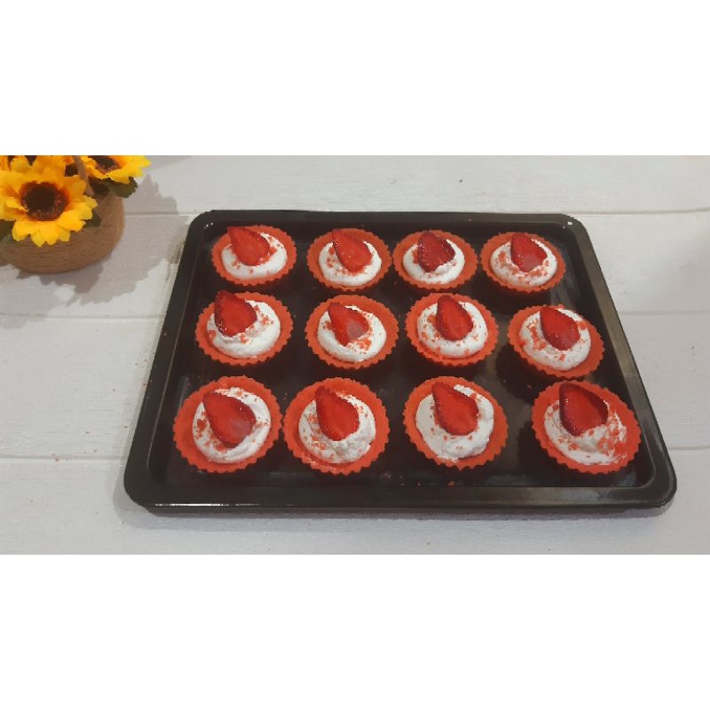 

Pie Red Velvet besar d 7cm