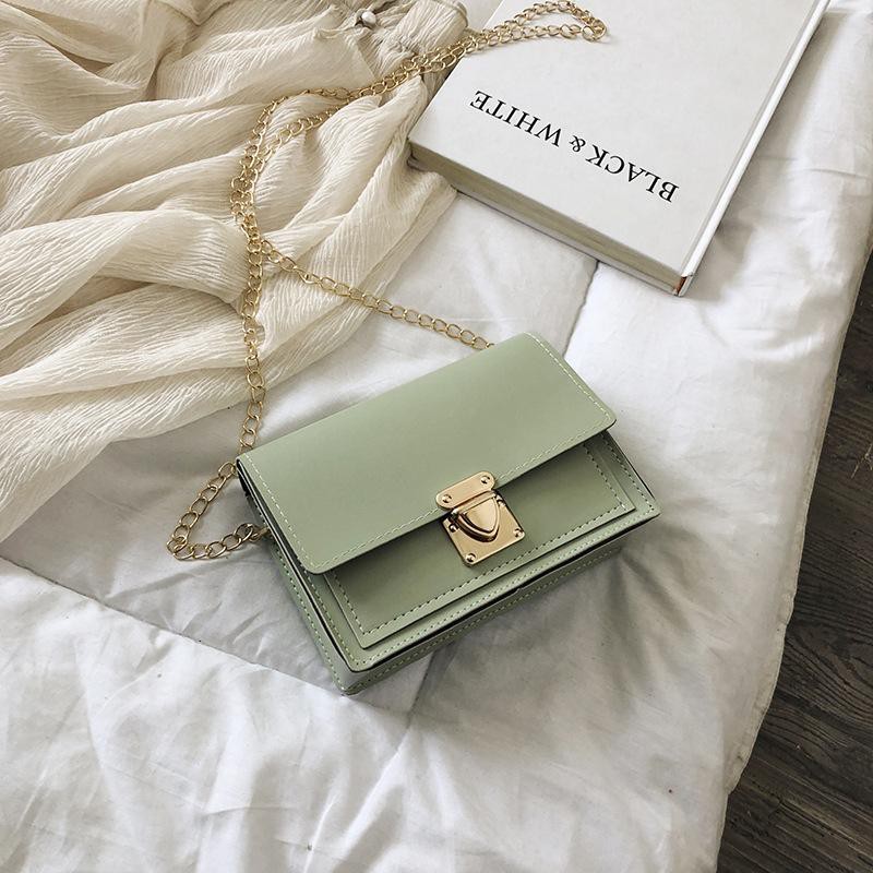 ✅COD [BBS] Tas Kulit Rantai Wanita Cantik Impor Style Korea