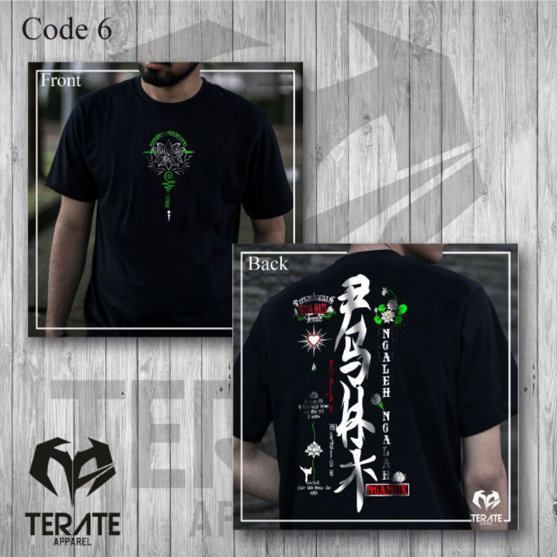 Kaos Distro PSHT Jepang Kaos PSHT Plastisol Terbaru Kaos Terate Keren Kaos Nuansa Jepang PSHT