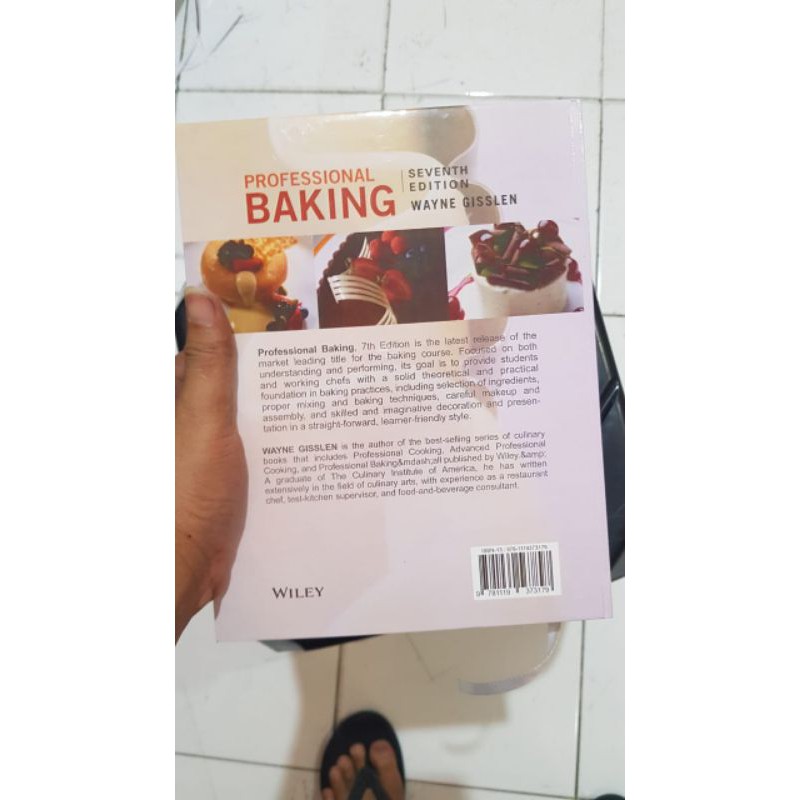 Buku Food Cooking Baking Pastry Professional Baking 7th Edition By Wayne Gisslen J Gerard Shopee Indonesia