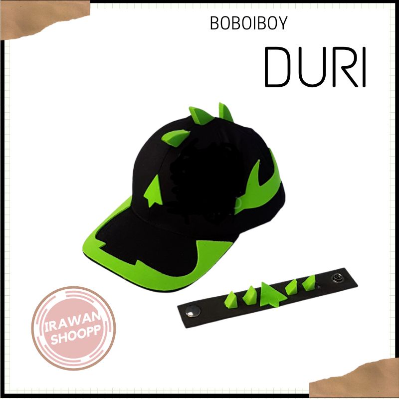 Topi Boboiboy / Topi Anak / Topi Anak Boboiboy Duri