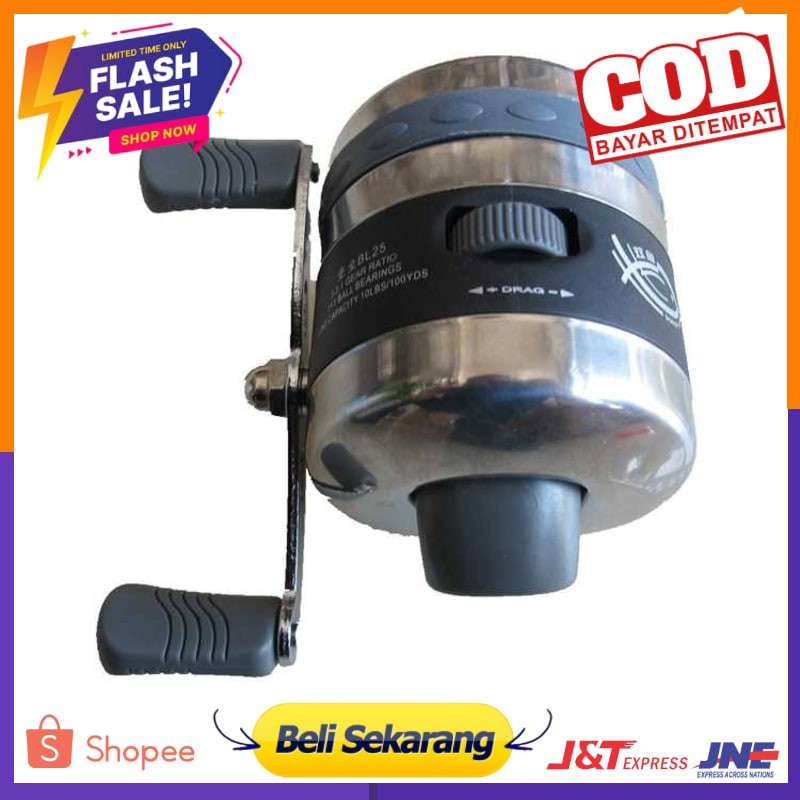 Reel Pancing Ketapel Berburu Mancing Outdoor Hunting - BL25