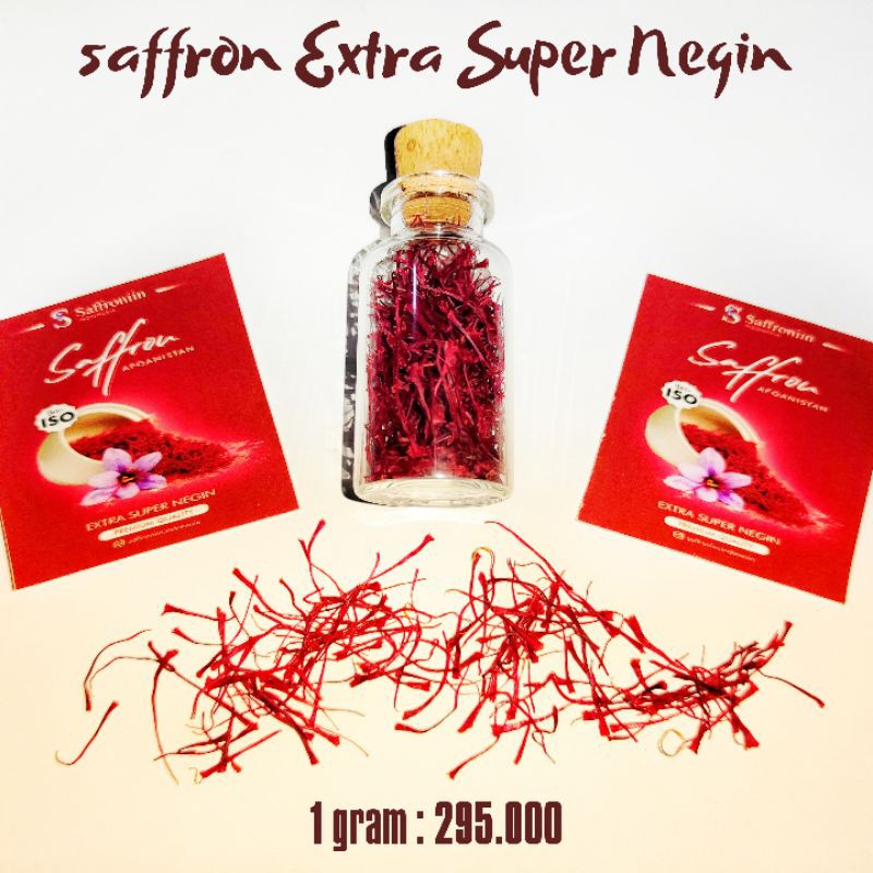 

SAFFRON EXTRA SUPER NEGIN 1 gram FREE GIFT