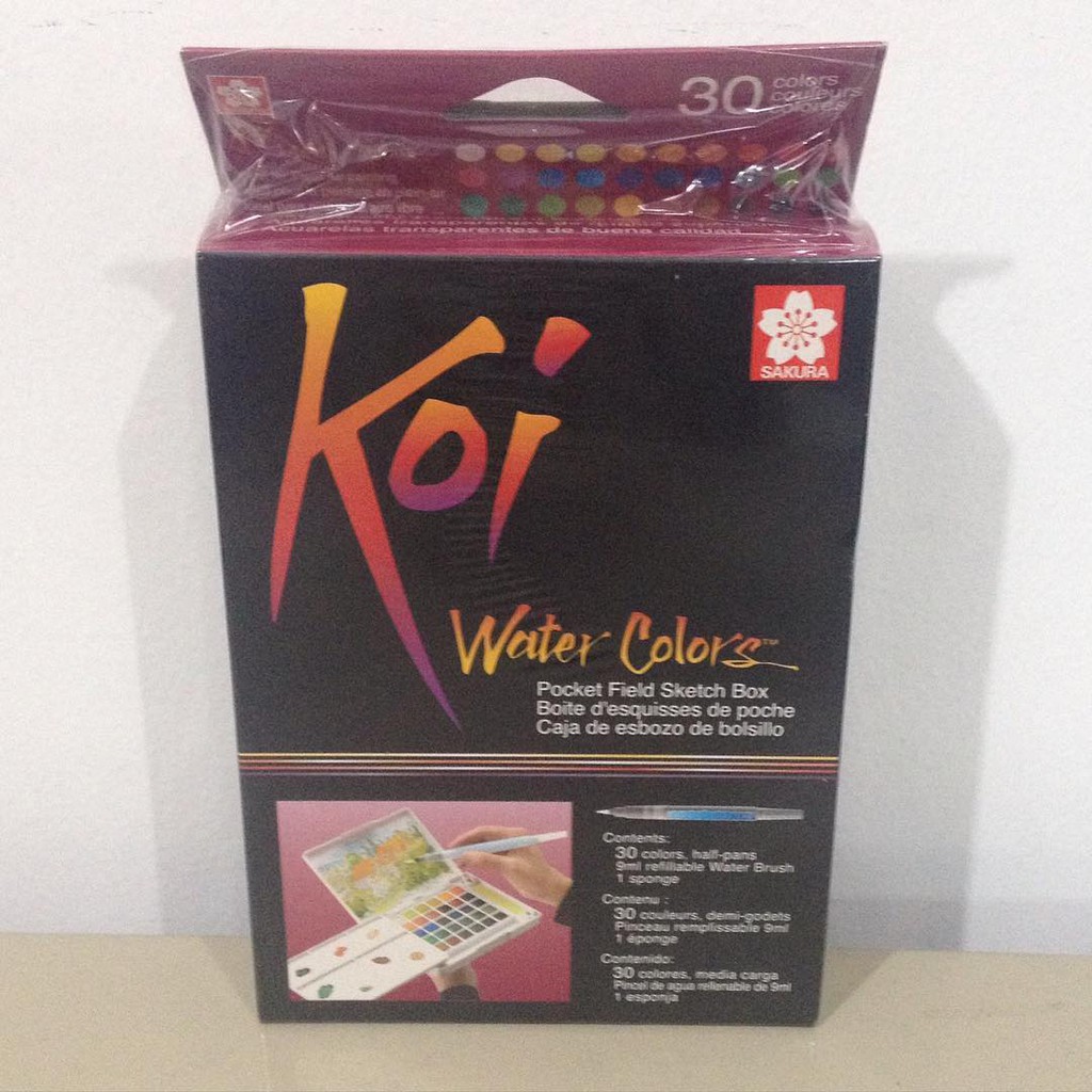 

SAKURA KOI WATER COLOURS - 30 COLOURS