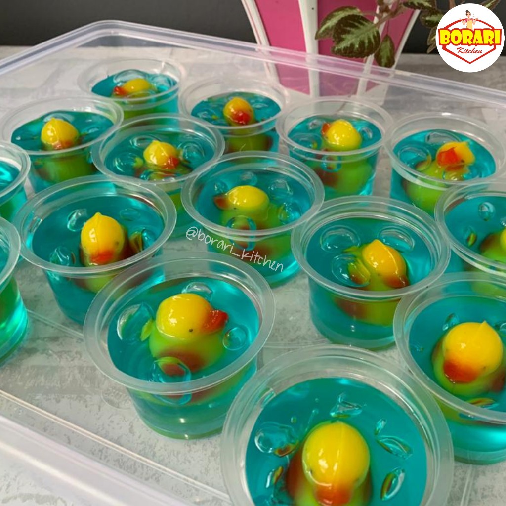 

Jelly Cup / Puding Bebek / Snack Ultah / Cemilan Anak / Cemilan Sehat / Desert / Cemilan Segar