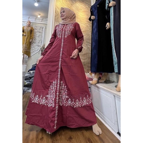 Gamis Bordiran Aceh