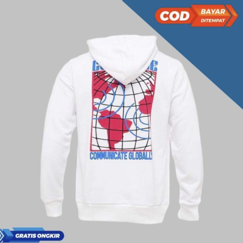 Converse Communicate Globally hoodie-Black